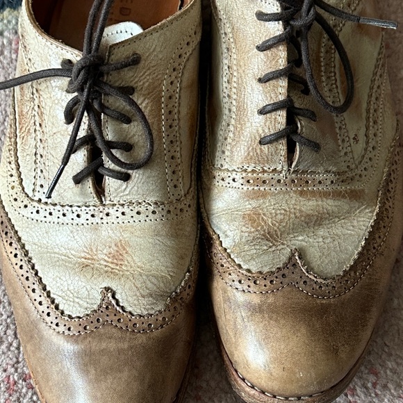 Bed Stu handcrafted Cobbler Series Classic Two-Tone Leather Derby Oxfords main image 8